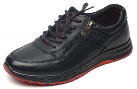 МУЖСКИЕ ПОЛУСПОРТИВНЫЕ ПОЛУБОТИНКИ НАТУРАЛЬНАЯ КОЖА GUGU ГЕРМАНИЯ