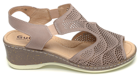 ЖЕНСКИЕ БОСОНОЖКИ НАТУРАЛЬНАЯ КОЖА GUGU ГЕРМАНИЯ