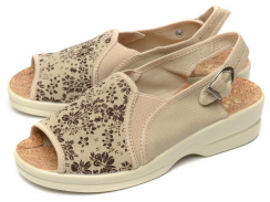 ЖЕНСКИЕ БОСОНОЖКИ ТЕКСТИЛЬ ADANEX