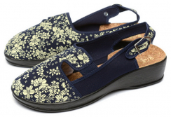 ЖЕНСКИЕ БОСОНОЖКИ ТЕКСТИЛЬ ADANEX