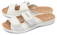 ЖЕНСКИЕ БОСОНОЖКИ ЭКОКОЖА ADANEX