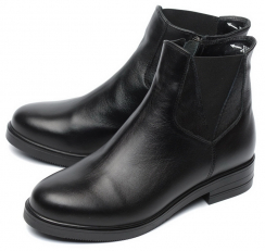 ЖЕНСКИЕ БОТИНКИ НАТУРАЛЬНАЯ КОЖА / БАЙКА МАРКО БЕЛАРУСЬ