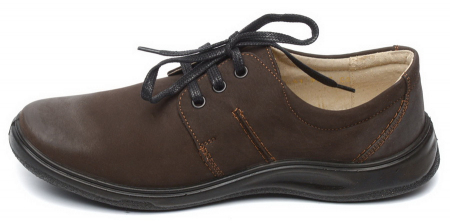 МУЖСКИЕ ПОЛУБОТИНКИ ЛЕТНИЕ НАТУРАЛЬНАЯ КОЖА (НУБУК) НИКС РОССИЯ