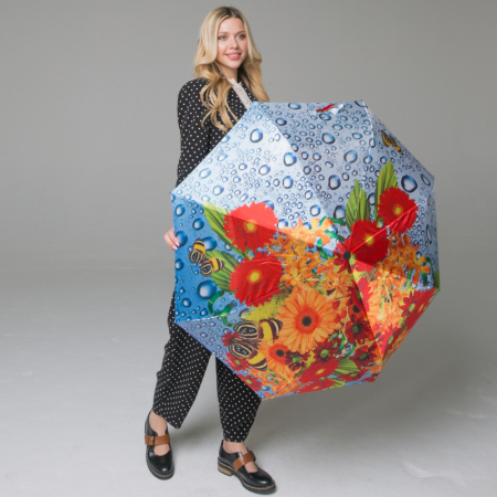 ЗОНТ ЖЕНСКИЙ АВТОМАТ FLIORAJ