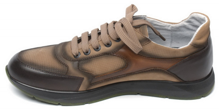 МУЖСКИЕ ПОЛУБОТИНКИ ПОЛУСПОРТИВНЫЕ НАТУРАЛЬНАЯ КОЖА CORVETTO ИТАЛИЯ