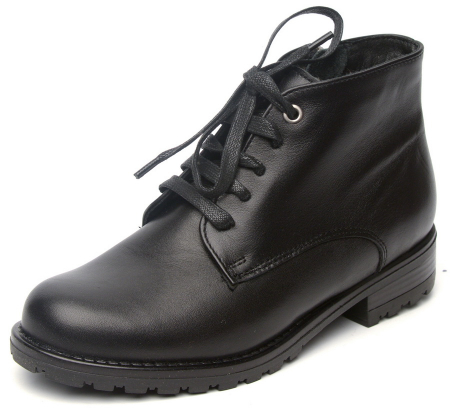 ЖЕНСКИЕ БОТИНКИ НАТУРАЛЬНАЯ КОЖА /ШЕРСТЬ РОССИЯ