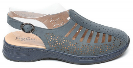 ЖЕНСКИЕ БОСОНОЖКИ НАТУРАЛЬНАЯ КОЖА GUGU ГЕРМАНИЯ