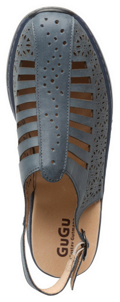 ЖЕНСКИЕ БОСОНОЖКИ НАТУРАЛЬНАЯ КОЖА GUGU ГЕРМАНИЯ