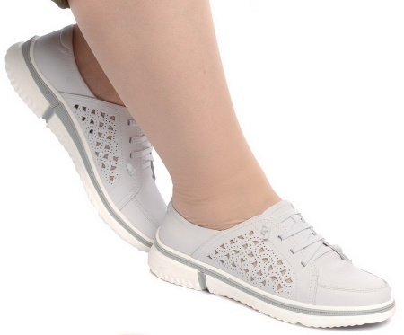 ЖЕНСКИЕ ТУФЛИ ПОЛУСПОРТИВНЫЕ НАТУРАЛЬНАЯ КОЖА GUGU ГЕРМАНИЯ