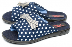 СинийЦвет: принт горох