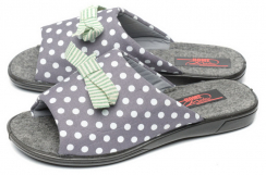 СерыйЦвет: принт горох