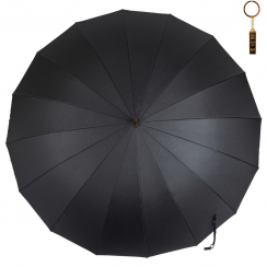 ЗОНТ-ТРОСТЬ МУЖСКОЙ ПРЕМИУМ ПОЛУАВТОМАТ ТРОСТЬ FLIORAJ