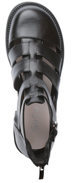 ЖЕНСКИЕ БОСОНОЖКИ КОМПОЗИЦИОННАЯ КОЖА GUGU ГЕРМАНИЯ