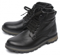 МУЖСКИЕ БОТИНКИ НАТУРАЛЬНАЯ КОЖА / ШЕРСТЬ CORVETTO