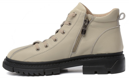 ЖЕНСКИЕ БОТИНКИ НАТУРАЛЬНАЯ КОЖА/ НАТУРАЛЬНЫЙ МЕХ GUGU ГЕРМАНИЯ