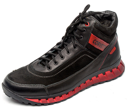 МУЖСКИЕ КРОССОВКИ НАТУРАЛЬНАЯ КОЖА / ШЕРСТЬ CORVETTO ИТАЛИЯ