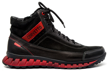 МУЖСКИЕ КРОССОВКИ НАТУРАЛЬНАЯ КОЖА / ШЕРСТЬ CORVETTO ИТАЛИЯ