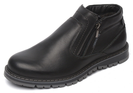 МУЖСКИЕ БОТИНКИ НАТУРАЛЬНАЯ КОЖА / ШЕРСТЬ CORVETTO