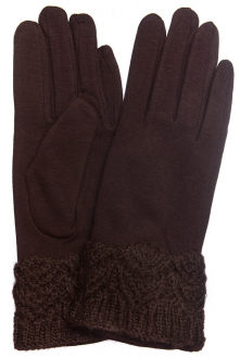 Женские Перчатки Трикотаж Утепленный На Флисе код товара: 43065