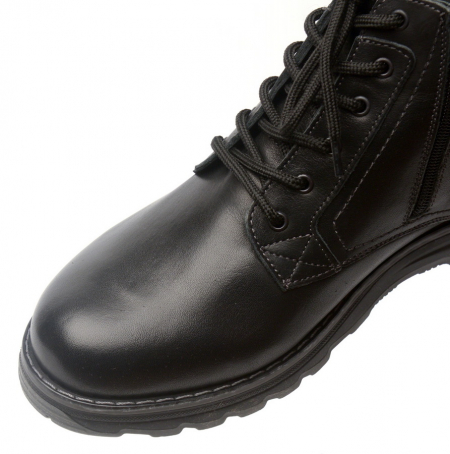 МУЖСКИЕ БОТИНКИ НАТУРАЛЬНАЯ КОЖА / ШЕРСТЬ CORVETTO