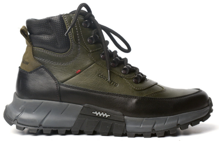 МУЖСКИЕ БОТИНКИ НАТУРАЛЬНАЯ КОЖА / ШЕРСТЬ CORVETTO