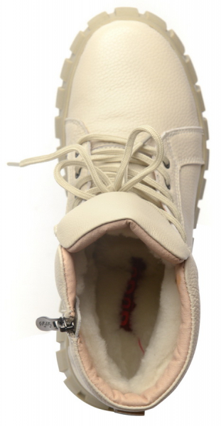 ЖЕНСКИЕ БОТИНКИ НАТУРАЛЬНАЯ КОЖА / НАТУРАЛЬНЫЙ МЕХ GUGU ГЕРМАНИЯ