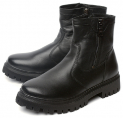 МУЖСКИЕ САПОГИ НАТУРАЛЬНАЯ КОЖА / НАТУРАЛЬНЫЙ МЕХ CORVETTO