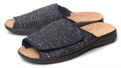 МУЖСКИЕ ТАПОЧКИ ТЕКСТИЛЬ ADANEX ПОЛЬША