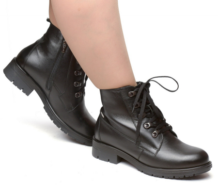 ЖЕНСКИЕ БОТИНКИ НАТУРАЛЬНАЯ КОЖА / ШЕРСТЬ МАРКО БЕЛАРУСЬ