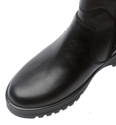 ЖЕНСКИЕ БОТИНКИ НАТУРАЛЬНАЯ КОЖА / БАЙКА МАРКО БЕЛАРУСЬ