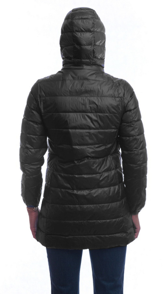 ЖЕНСКАЯ УЛЬТРАЛЁГКАЯ ПУХОВАЯ КУРТКА ДЛИННАЯ L(42)-7XL(56) BINIFOOT/BNF