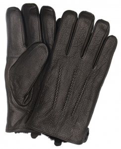 МУЖСКИЕ ПЕРЧАТКИ КОЖА ОЛЕНЯ / НАТУРАЛЬНЫЙ МЕХ (МУТОН) 