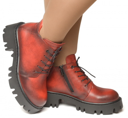 ЖЕНСКИЕ БОТИНКИ НАТУРАЛЬНАЯ КОЖА / БАЙКА CORVETTO ИТАЛИЯ