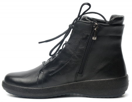 ЖЕНСКИЕ БОТИНКИ НАТУРАЛЬНАЯ КОЖА / ШЕРСТЬ РОСВЕСТ РОССИЯ