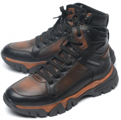 МУЖСКИЕ КРОССОВКИ НАТУРАЛЬНАЯ КОЖА / ШЕРСТЬ CORVETTO