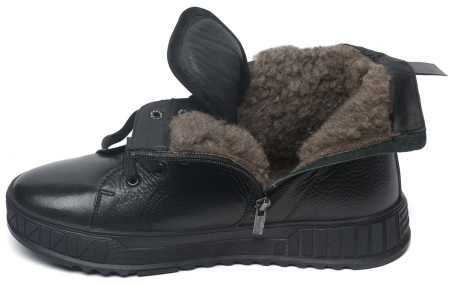 МУЖСКИЕ БОТИНКИ НАТУРАЛЬНАЯ КОЖА / ШЕРСТЬ CORVETTO