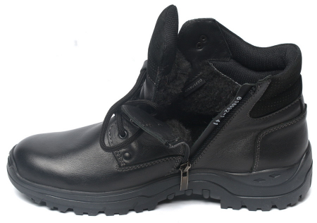 МУЖСКИЕ БОТИНКИ НАТУРАЛЬНАЯ КОЖА / ШЕРСТЬ CORVETTO