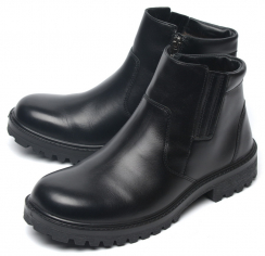 МУЖСКИЕ САПОГИ НАТУРАЛЬНАЯ КОЖА /НАТУРАЛЬНЫЙ МЕХ МАРКО БЕЛАРУСЬ