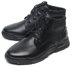 МУЖСКИЕ БОТИНКИ НАТУРАЛЬНАЯ КОЖА / ШЕРСТЬ МАРКО БЕЛАРУСЬ