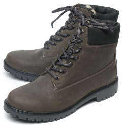 МУЖСКИЕ БОТИНКИ НАТУРАЛЬНАЯ КОЖА / ШЕРСТЬ РОСВЕСТ РОССИЯ