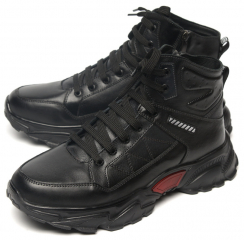 МУЖСКИЕ КРОССОВКИ НАТУРАЛЬНАЯ КОЖА / ШЕРСТЬ CORVETTO