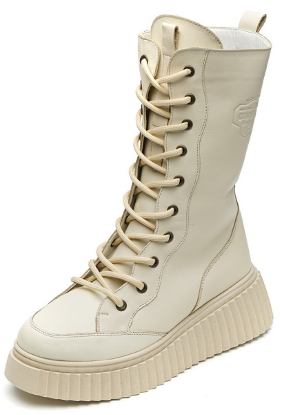 ЖЕНСКИЕ САПОГИ НАТУРАЛЬНАЯ КОЖА / ШЕРСТЬ CORVETTO ИТАЛИЯ