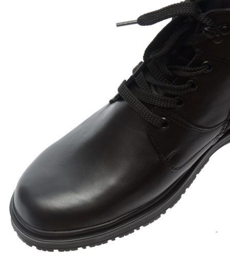 МУЖСКИЕ БОТИНКИ НАТУРАЛЬНАЯ КОЖА / ШЕРСТЬ РОСВЕСТ РОССИЯ