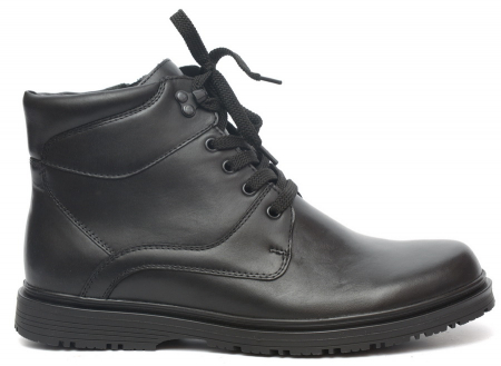 МУЖСКИЕ БОТИНКИ НАТУРАЛЬНАЯ КОЖА / ШЕРСТЬ РОСВЕСТ РОССИЯ