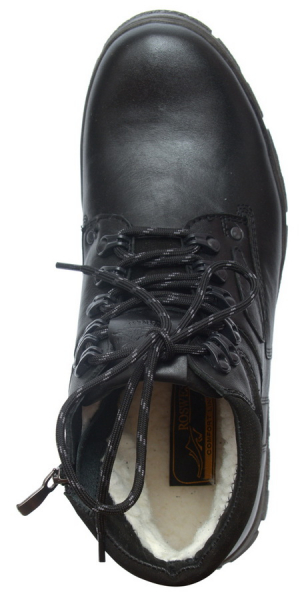 МУЖСКИЕ БОТИНКИ НАТУРАЛЬНАЯ КОЖА / ШЕРСТЬ РОСВЕСТ РОССИЯ