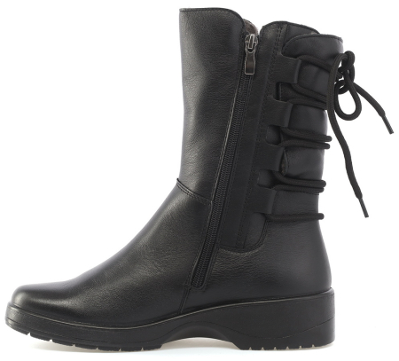 ЖЕНСКИЕ САПОГИ НАТУРАЛЬНАЯ КОЖА / ШЕРСТЬ РОСВЕСТ РОССИЯ