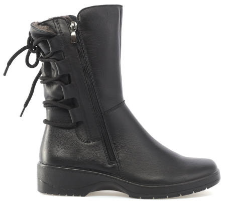 ЖЕНСКИЕ САПОГИ НАТУРАЛЬНАЯ КОЖА / ШЕРСТЬ РОСВЕСТ РОССИЯ