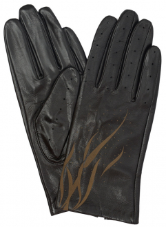 ЖЕНСКИЕ ПЕРЧАТКИ КОЖА КОЗЛЕНКА/ ШЕЛК