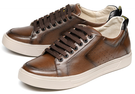 МУЖСКИЕ КРОССОВКИ НАТУРАЛЬНАЯ КОЖА CORVETTO ИТАЛИЯ
