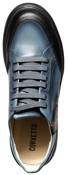 МУЖСКИЕ КРОССОВКИ НАТУРАЛЬНАЯ КОЖА CORVETTO ИТАЛИЯ
